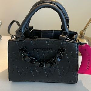 NWT Betsey Johnson skull mini bag